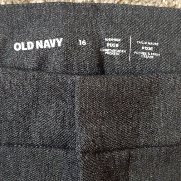 Old Navy High-Rise Pixie Secret-Smooth Pockets Size 16 Women's Ankle Pants‎ - Picture 8 of 10